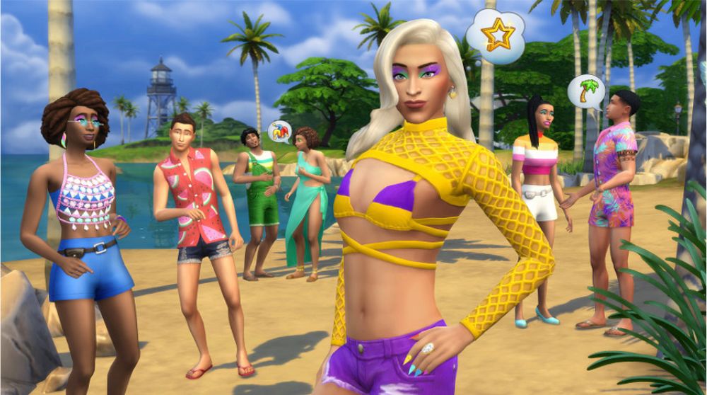 Carnevale su The Sims